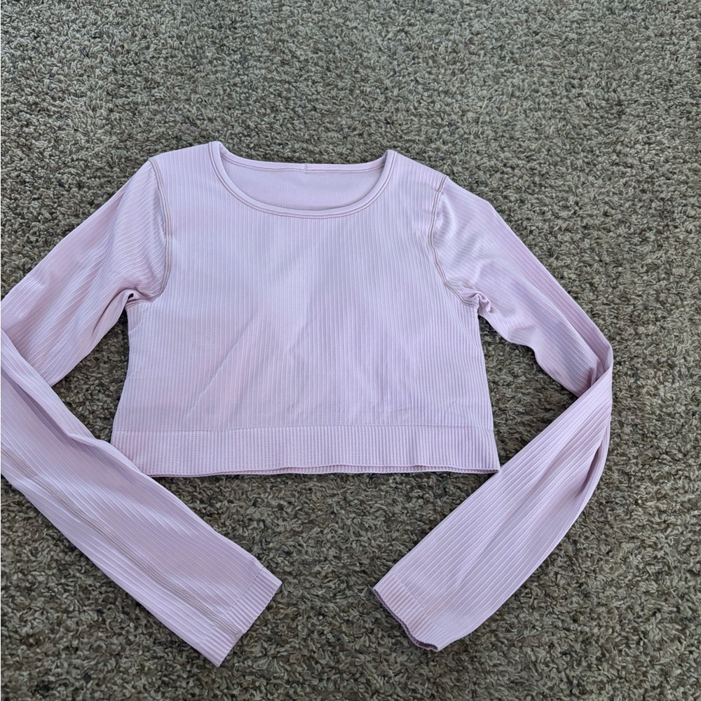 Ebb the street cropped long sleeve